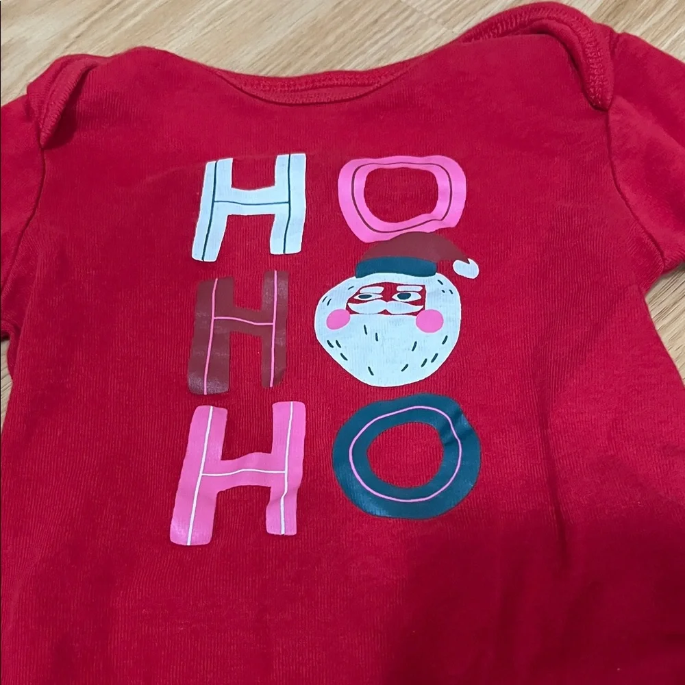 Old Navy Toddler Christmas Long Sleeve Bodysuits 12-18M‎